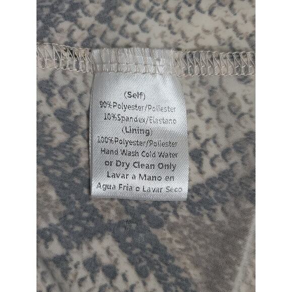 Symphony women's maxi backless dress snakeskin Size Small Tik Tok Mob Wife - Picture 7 of 7